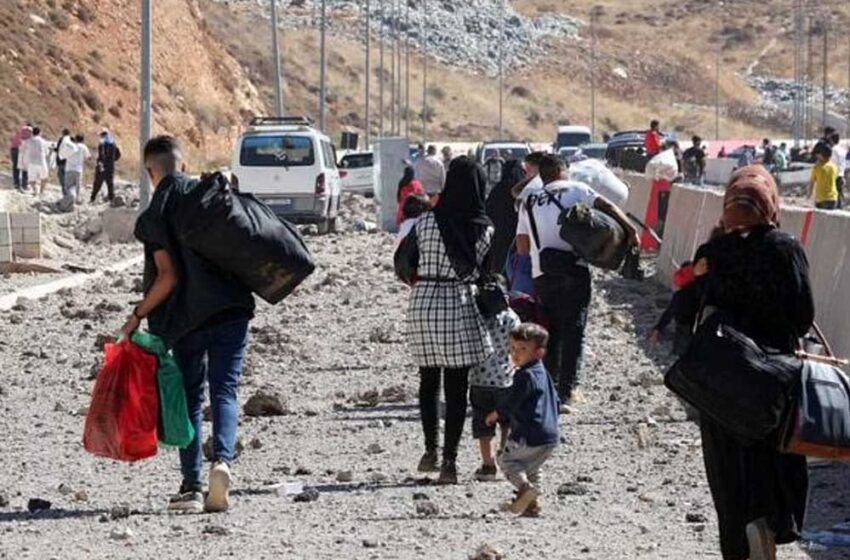  लेबनानियों को शरण दे रहा सीरिया,  24 घंटों में 5,959 लोगों ने की सीमा पार