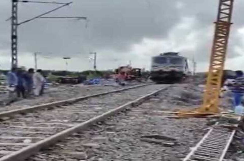  कावराईपेट्टई दुर्घटना के बाद रेल यातायात बहाल, मरम्मत का कार्य रिकॉर्ड समय में पूरा