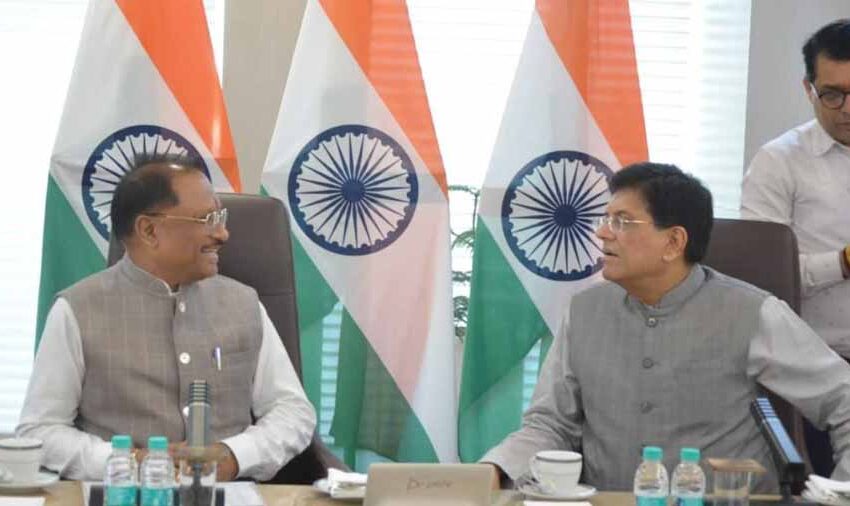  मुख्यमंत्री विष्णुदेव साय और  मंत्री पीयूष गोयल ने हरियाणा की जीत पर दी अनोखी टेलीफोनिक बधाई!