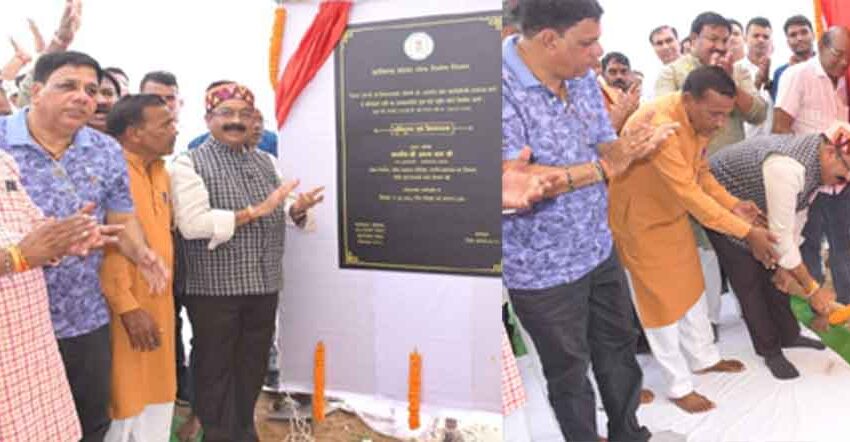  छत्तीसगढ़-मुंगेली में डिप्टी सीएम अरुण साव ने 581 लाख के उच्च स्तरीय पुल का किया शिलान्यास