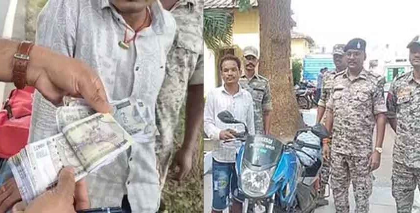  छत्तीसगढ़-कोंडागांव में 1.05 लाख रुपये कीमत के पांच-पांच सौ के नकली नोट पकड़े