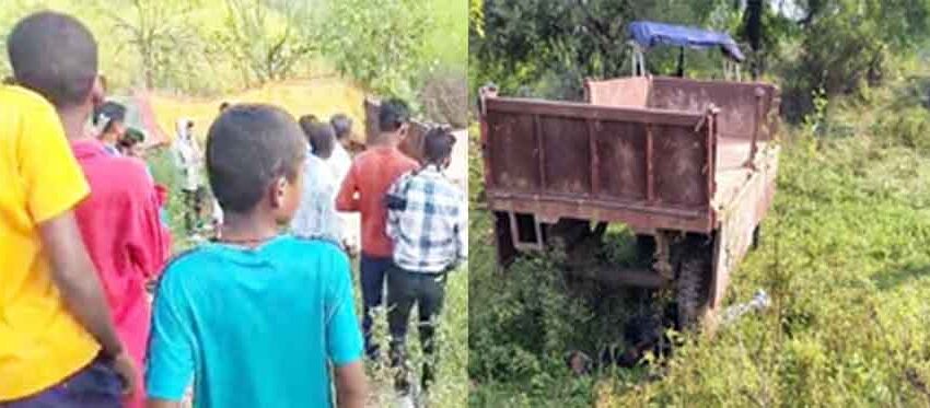  छत्तीसगढ़-कबीरधाम में दुर्गा प्रतिमा विसर्जन कर लौट रही ट्रैक्टर ट्रॉली पलटने से एक की मौत