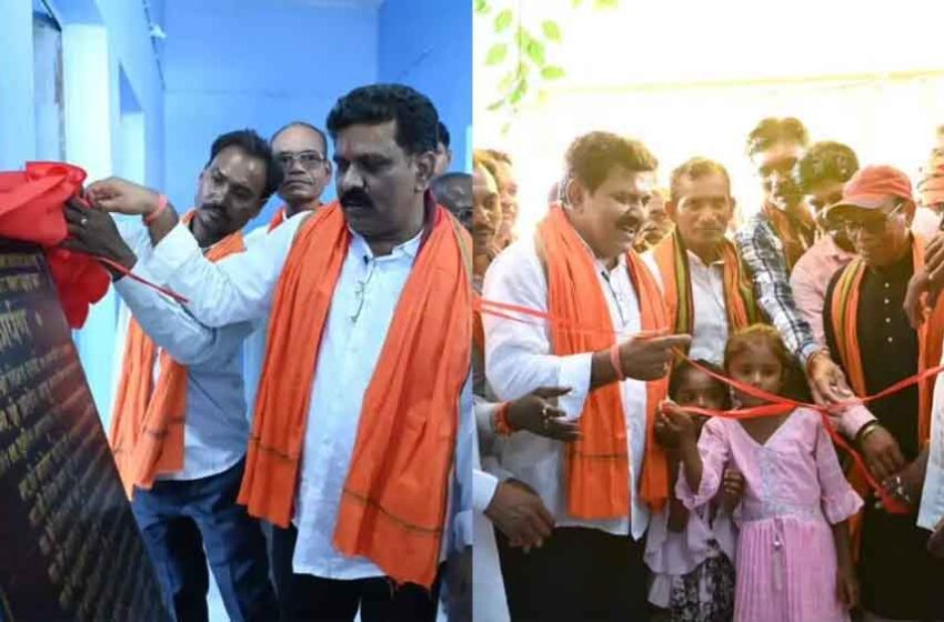  छत्तीसगढ़-कबीरधाम में डिप्टी सीएम शर्मा ने विकास कार्यों का किया लोकार्पण