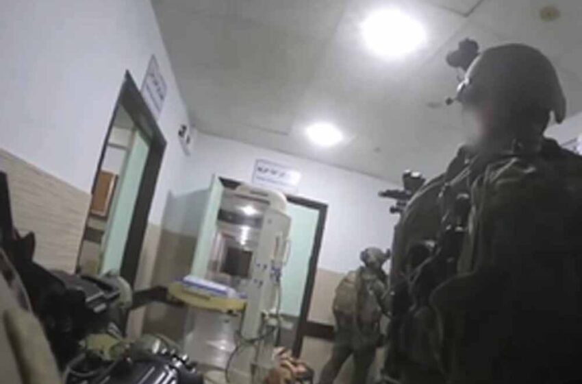  आईडीएफ ने बताया- इजरायली रक्षा बलों ने उत्तरी गाजा के एक अस्पताल पर मारा छापा, 100 ऑपरेटिव को हिरासत में लिया