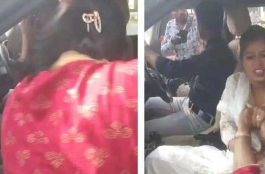  नीमच में दूसरी पत्नी ने सरपंच पति को तीसरी महिला के साथ होटल में पकड़ा, सड़क पर की जमकर पिटाई