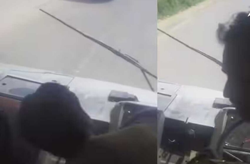  चलती बस में चालक को आया हार्ट अटैक, कंडक्टर ने बचाई कई लोगों की जान