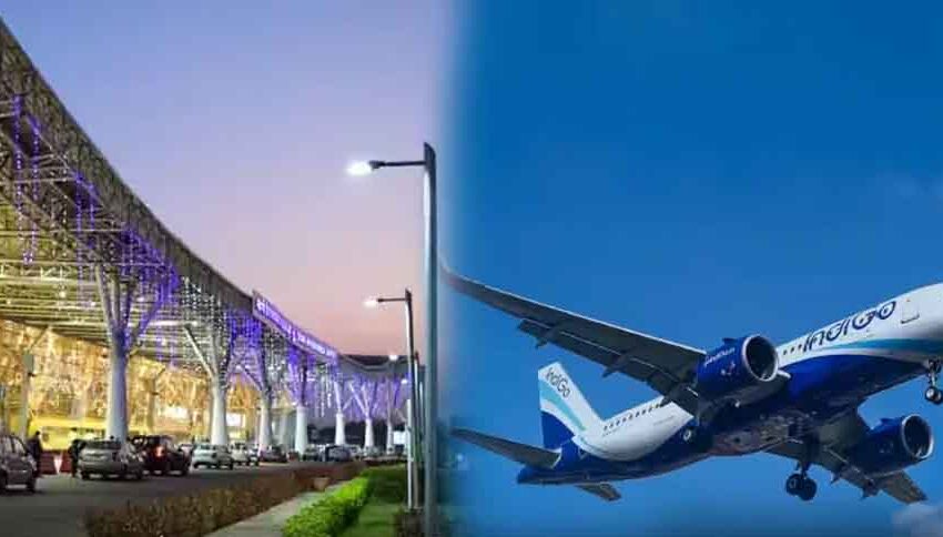  छत्तीसगढ़-रायपुर में नागपुर से कोलकाता जा रही फ्लाइट की इमरजेंसी लैंडिंग