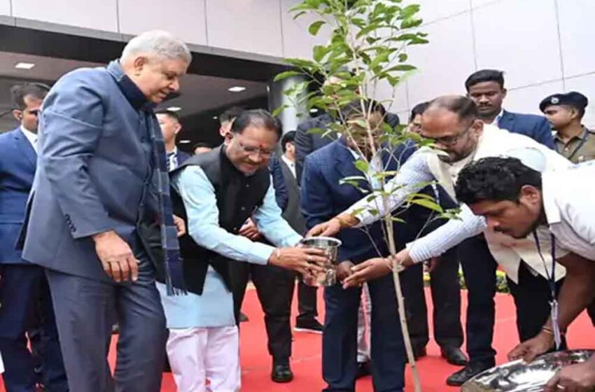  छत्तीसगढ़-रायपुर में राज्योत्सव के समापन समारोह में आज उप राष्ट्रपति जगदीप धनखड़ होंगे शामिल