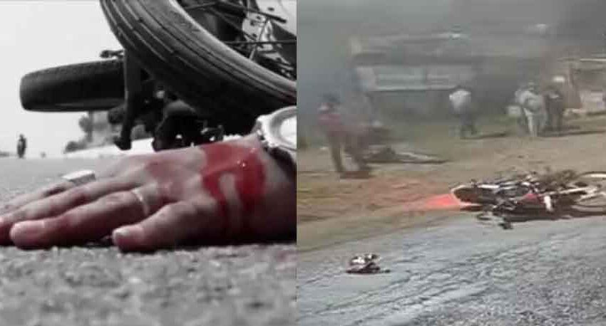  छत्तीसगढ़-कवर्धा में दो बाइकों की टक्कर से सड़क पर गिरे अधेड़ की ट्रक से कुचलकर मौत