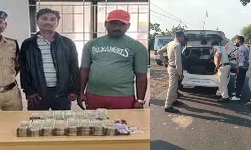  छत्तीसगढ़-कबीरधाम में पुलिस चेकिंग में मिले 30.17 लाख रुपये