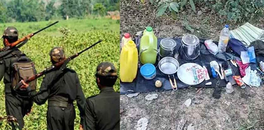  छत्तीसगढ़-राजनांदगांव के जंगल में पुलिस और नक्सलियों की मुठभेड़