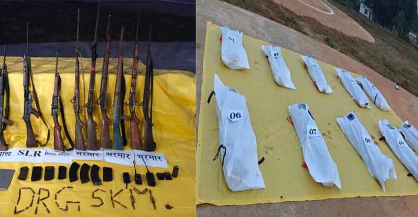  छत्तीसगढ़-सुकमा में मारे 10 वर्दीधारी नक्सलियों में से 6 की पहचान