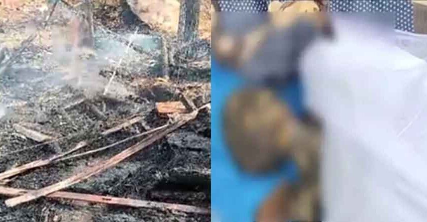  छत्तीसगढ़-जांजगीर चांपा में घर पर सोई बुजुर्ग महिला जिंदा जली