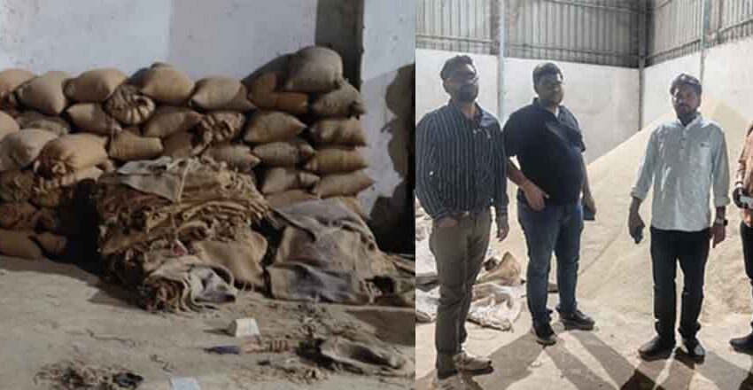  छत्तीसगढ़-जांजगीर-चांपा की दो राइसमिलों से 1650 क्विंटल धान और 620 क्विंटल चावल