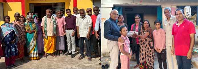  छत्तीसगढ़-मुंगेली में वृद्धाश्रम और शहीद के परिवारों के बीच पुलिस अफसरों ने मनाई दिवाली