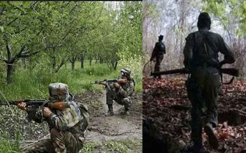  छत्तीसगढ़-सुकमा में सीआरपीएफ और नक्सलियों में फायरिंग में कोबरा बटालियन के दो जवान घायल