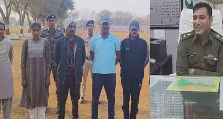  छत्तीसगढ़-राजनांदगांव में पुलिस आरक्षक भर्ती गड़बड़ी में तीन पुलिसकर्मी और एक महिला को पकड़ा