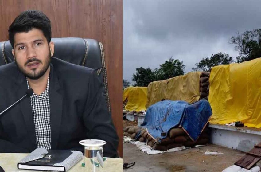  छत्तीसगढ़-बलौदा बाजार कलेक्टर बोले-‘धान भीगा तो केंद्र प्रभारी होगा जिम्मेदार’