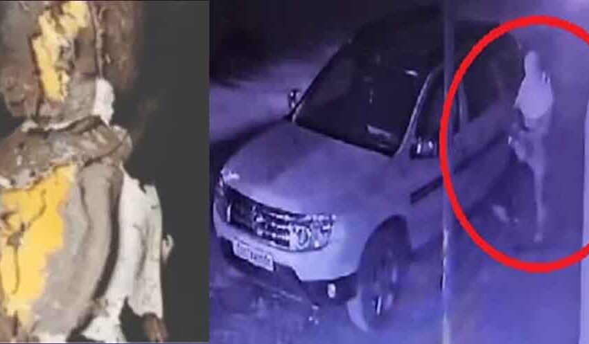  छत्तीसगढ़-दुर्ग में बिल्डर की कार में धमाका, दिखा नकाबपोश युवक