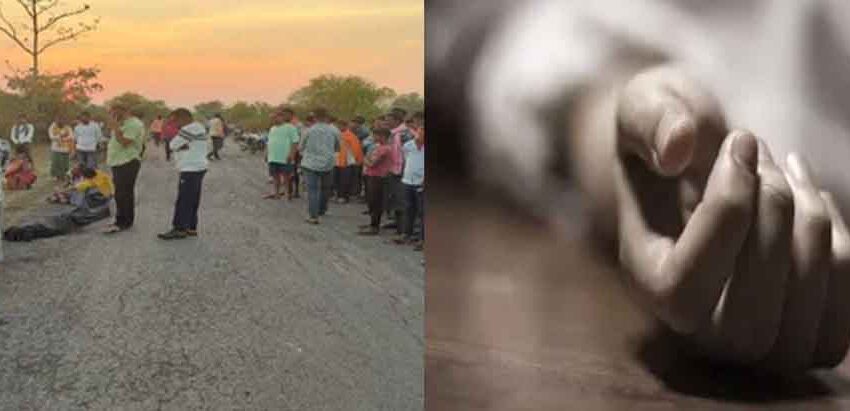  छत्तीसगढ़-गरियाबंद में घटिया सड़क की मरम्मत के लिए राखी गिट्‌टी के ढेर से टकराकर आदिवासी युवक की मौत