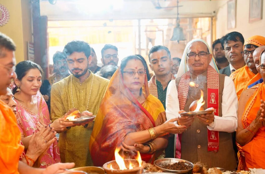  शिवराज सिंह चौहान ने कहा कि मेरा मन आनंद और प्रसन्नता से भरा हुआ