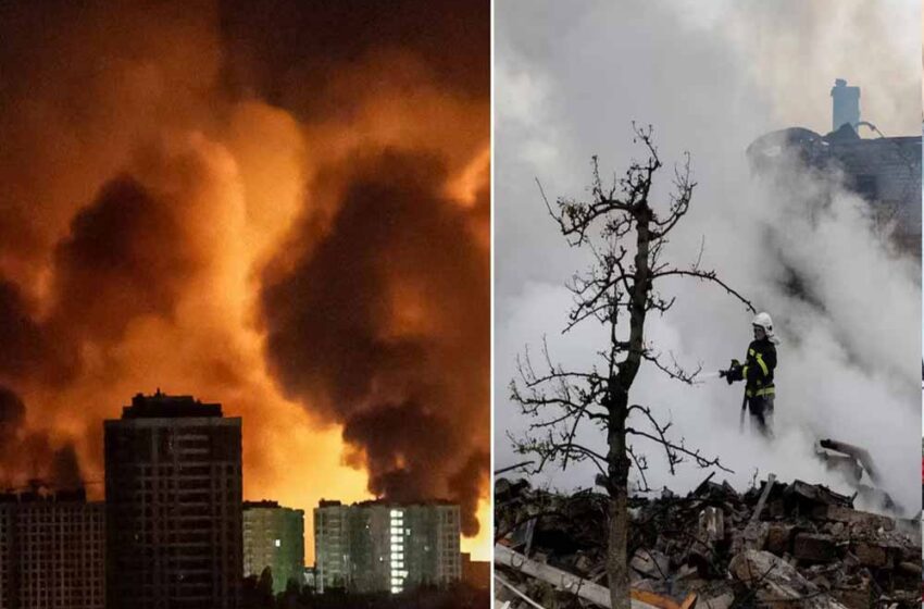  यूक्रेन पर रूसी हमला, EU की इमारत को नुकसान; 629 मिसाइल-ड्रोन से हड़कंप