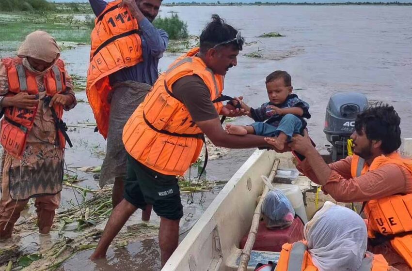  बाढ़ से पहले भारत ने किया शानदार बचाव, पाकिस्तान में अलर्ट जारी