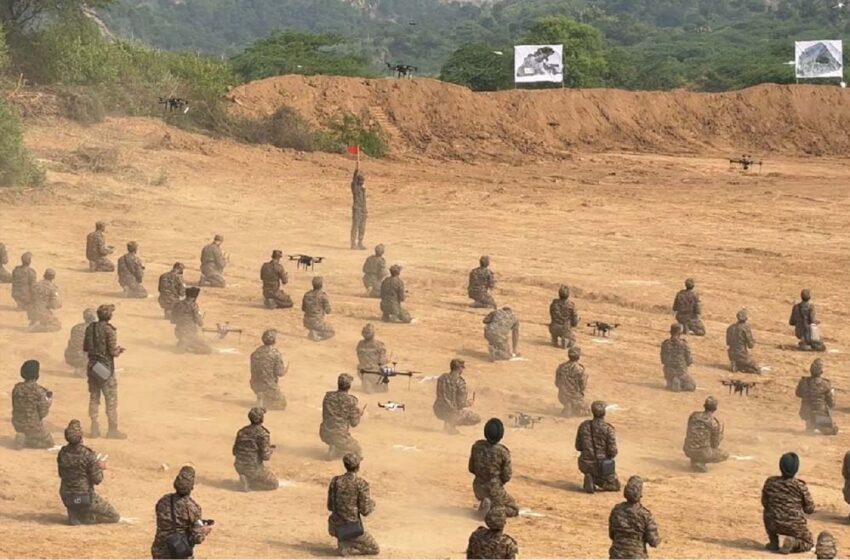  पहला ड्रोन अभ्यास तैनात — सेना की करवाई से मिले संकेत, तनाव प्रबंधित करने की तैयारी