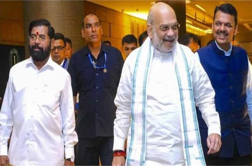  किसानों के लिए राहत पैकेज पर अमित शाह की बैठक, शिरडी में हुई मुख्यमंत्री और मंत्रियों से मुलाकात