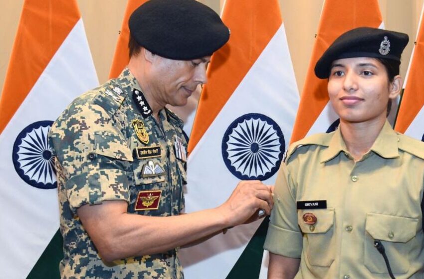  सिर्फ 5 महीने में BSF में प्रमोशन पाकर यूपी की शिवानी बनी मिसाल