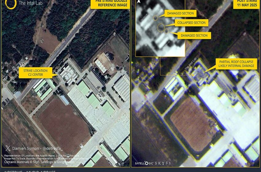  मुरीदके एयरबेस का दर्द अभी बाकी, ऑपरेशन सिंदूर की सच्चाई गूगल पर उजागर