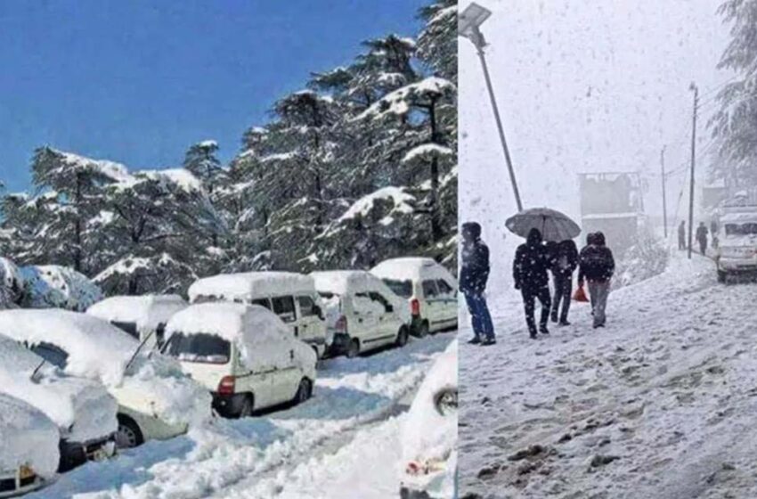  दिल्ली-NCR में बारिश, पहाड़ों पर बर्फबारी — अक्टूबर में ही ठंड ने दी दस्तक