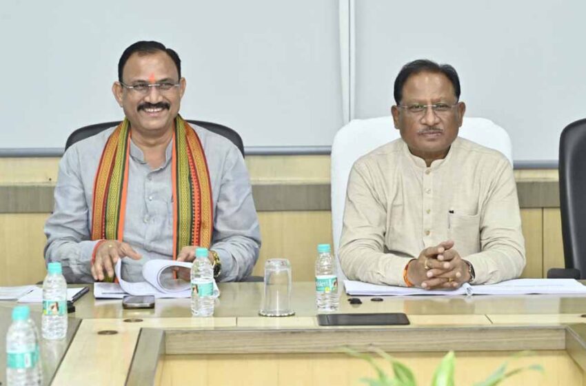  नवा रायपुर में डेढ़ एकड़ के कैंपस में होगा इंटीग्रेटेड खाद्य एवं औषधि परीक्षण प्रयोगशाला का निर्माण