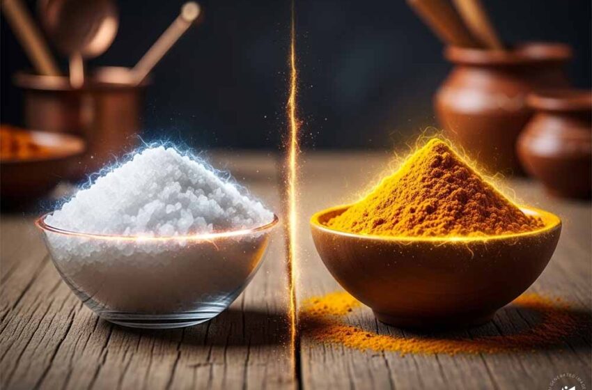  नमक और हल्दी की सही जगह, ताकि खुशियाँ बनी रहें