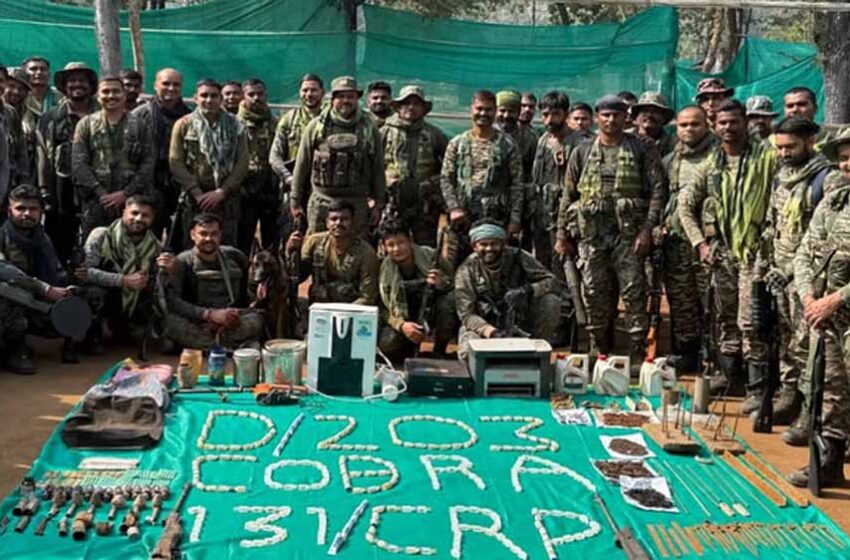  नक्सल मोर्चे पर झटका: सुकमा में सुरक्षाबलों ने हथियार, IED और विस्फोटक सामग्री पकड़ी