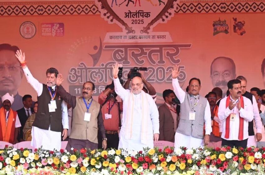  रायपुर: बस्तर में नक्सलवाद के ख़ात्मे के बाद मूलभूत सुविधाओं का विकास तेज़ी से हो रहा – मुख्यमंत्री विष्णुदेव साय