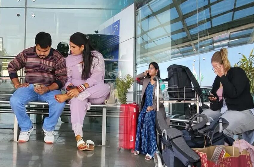  इंडिगो की फ्लाइट कैंसिल, MP में फंसे यात्री: शादी के लिए ट्रेन पकड़ी, री-शेड्यूलिंग के कोई आसार नहीं अगले 3 दिन