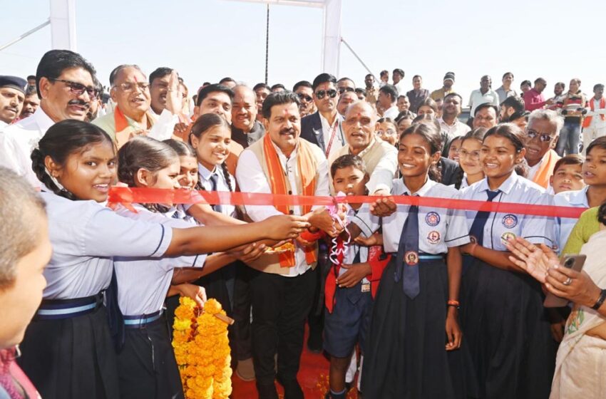  उपमुख्यमंत्री  विजय शर्मा ने नगर पंचायत पिपरिया को दी साढ़े 5 करोड़ रुपए के निर्माण कार्यों की सौगात