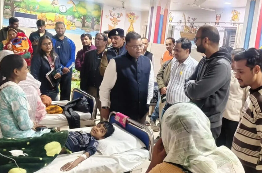  महू में फिर ‘जहरीला पानी’, 25 लोग बीमार, क्लेक्टर ने रात को किया दौरा, अलर्ट जारी